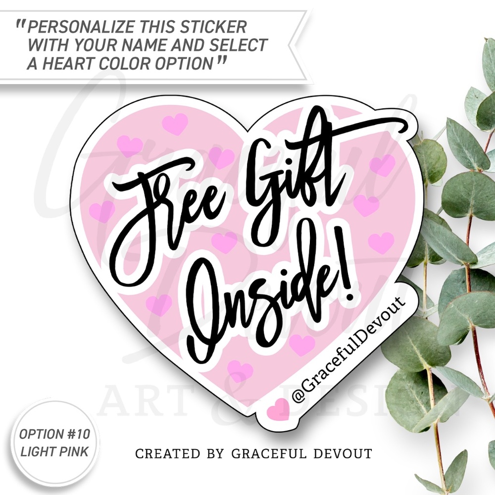Free Gift Inside! - 2" (inches)(48ct.) Stickers - Picture 11 of 14